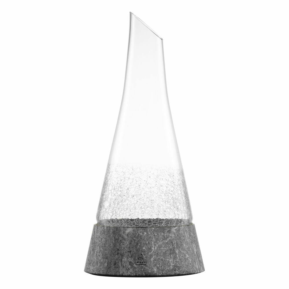 Zwiesel Glas Handmade Dekanter Symbiosis mit Steinsockel, Kristallglas – Ambiente3000