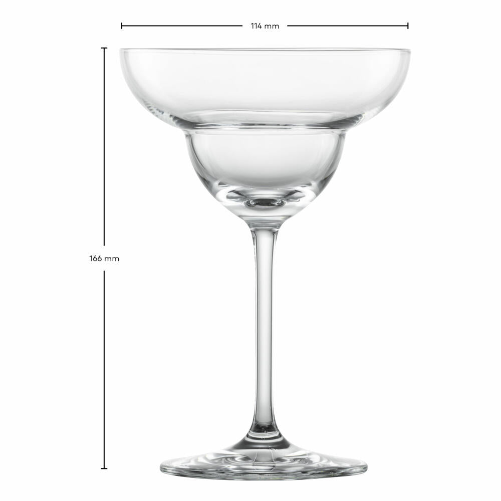 Schott Zwiesel Margarita Glass Bar Special Set of 4, Crystal Glass, Transparent, 305 ml, 123627
