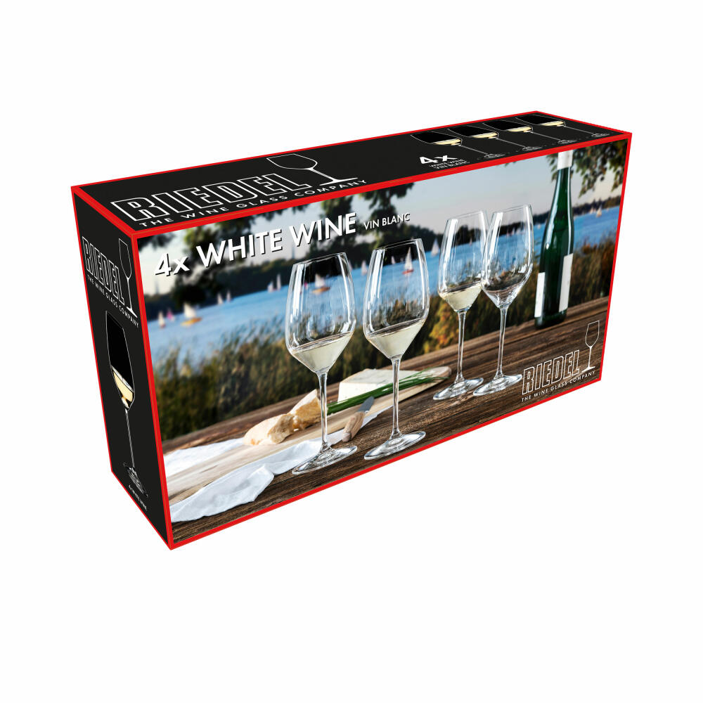 Riedel Weißweinglas 4er Set Extreme, Kristallglas, Transparent, 490 ml, 5441/15