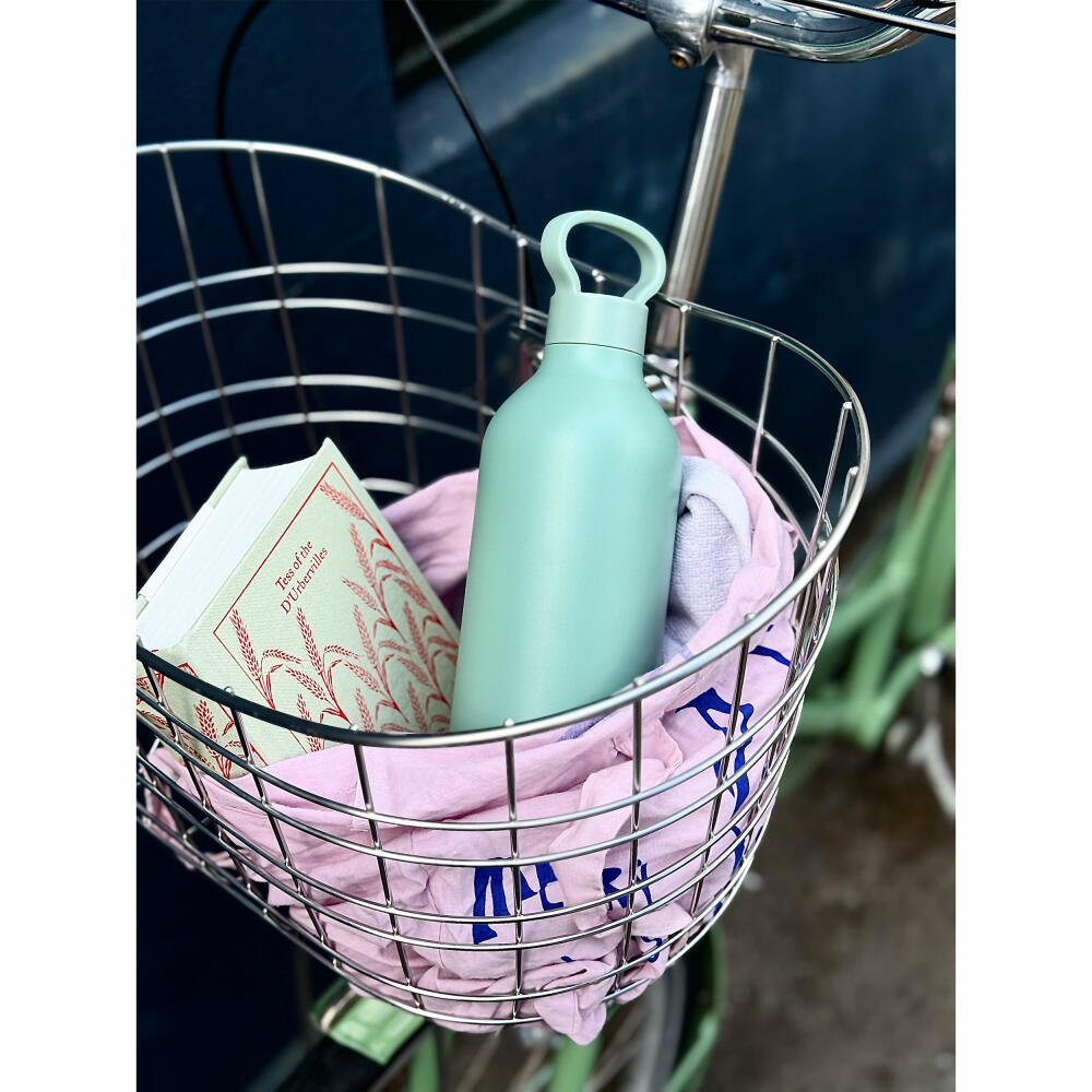 Stelton Insulated Bottle Tabi, Drinking Bottle, Steel, Plastic, Dusty Green, 1 L, 373-4