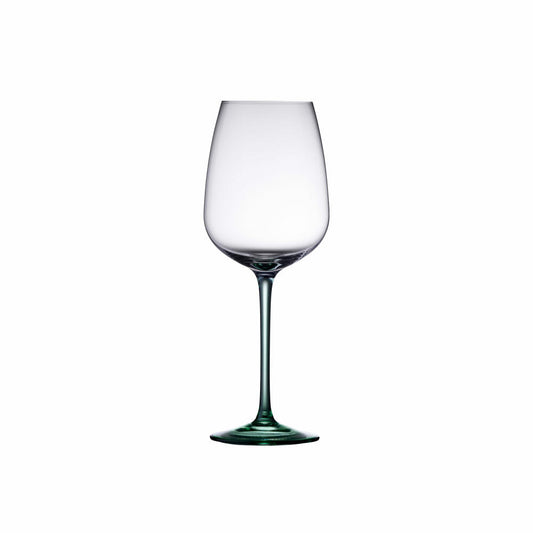 Lyngby Glas Weinglas Vienna 4er Set, Stielgläser, Glas, Grün, 530 ml, 31727