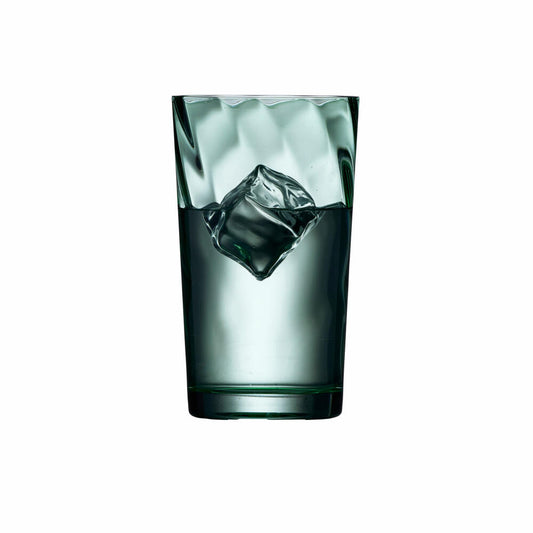 Lyngby Glas Highball-Glas Vienna 4er Set, Longdrinkgläser, Glas, Grün, 450 ml, 31721