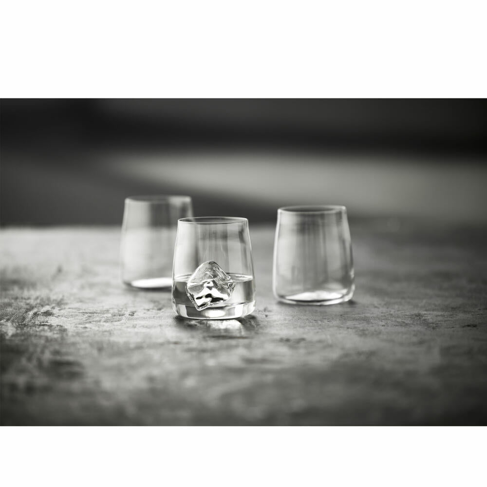Lyngby Glas Wasserglas Zero 6er Set, Becher, Kristallglas, Transparent, 420 ml, 23793