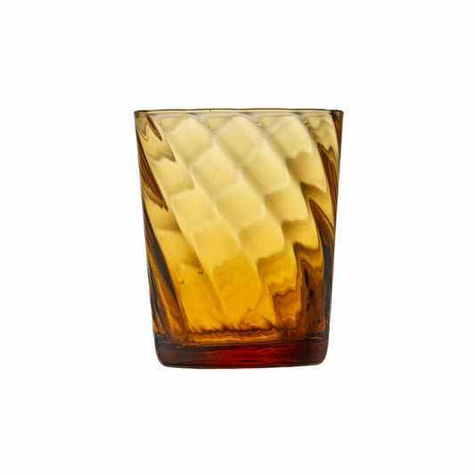 Lyngby Glas Wasserglas Vienna Amber 4er Set, Becher, Glas, Braun, 300 ml, 30190