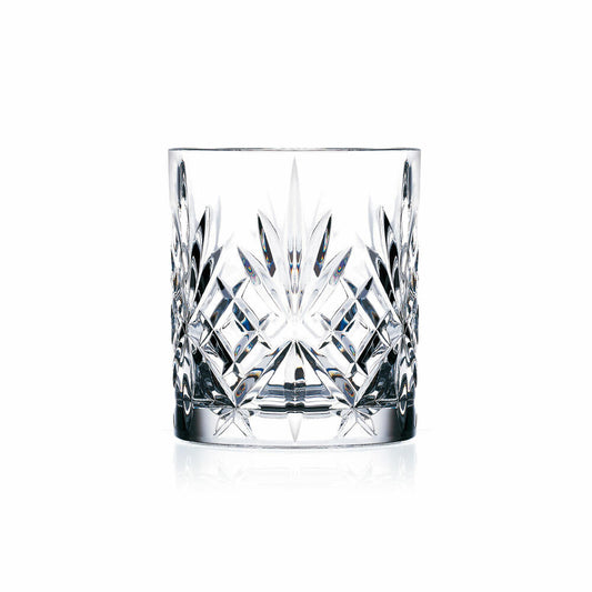 Lyngby Glas Whiskyglas Melodia 6er Set, Tumbler, Kristallglas, Klar, 310 ml, 916107