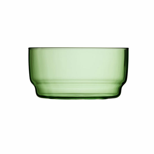 Lyngby Glas Schale Torino 2er Set, Schüsseln, Bowls, Glas, Grün, 12 cm, 32370