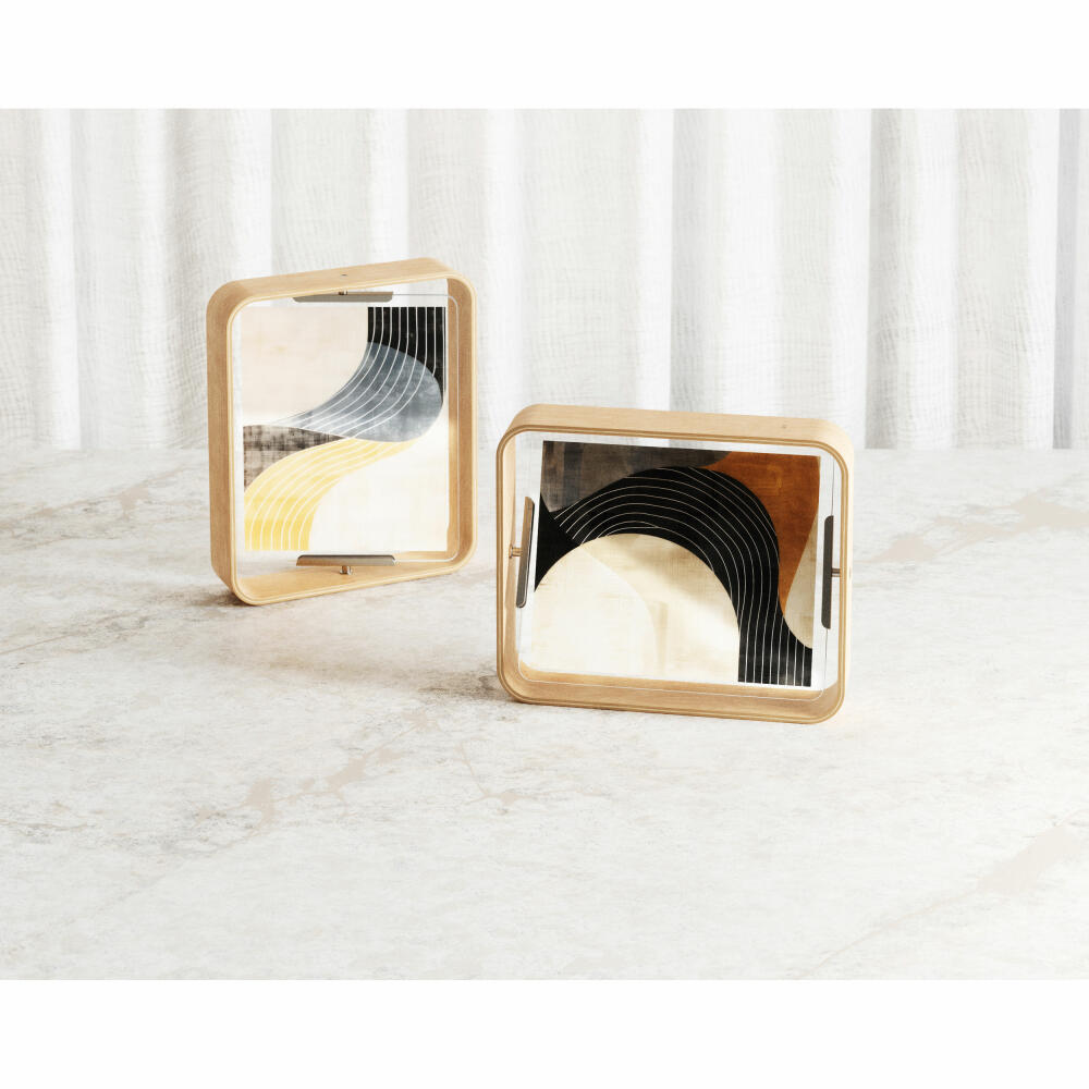 Umbra Table Picture Frame Bellwood, Photo Frame, Wood, Glass, Natural, 10x15 or 13x18 cm, 1022486-390