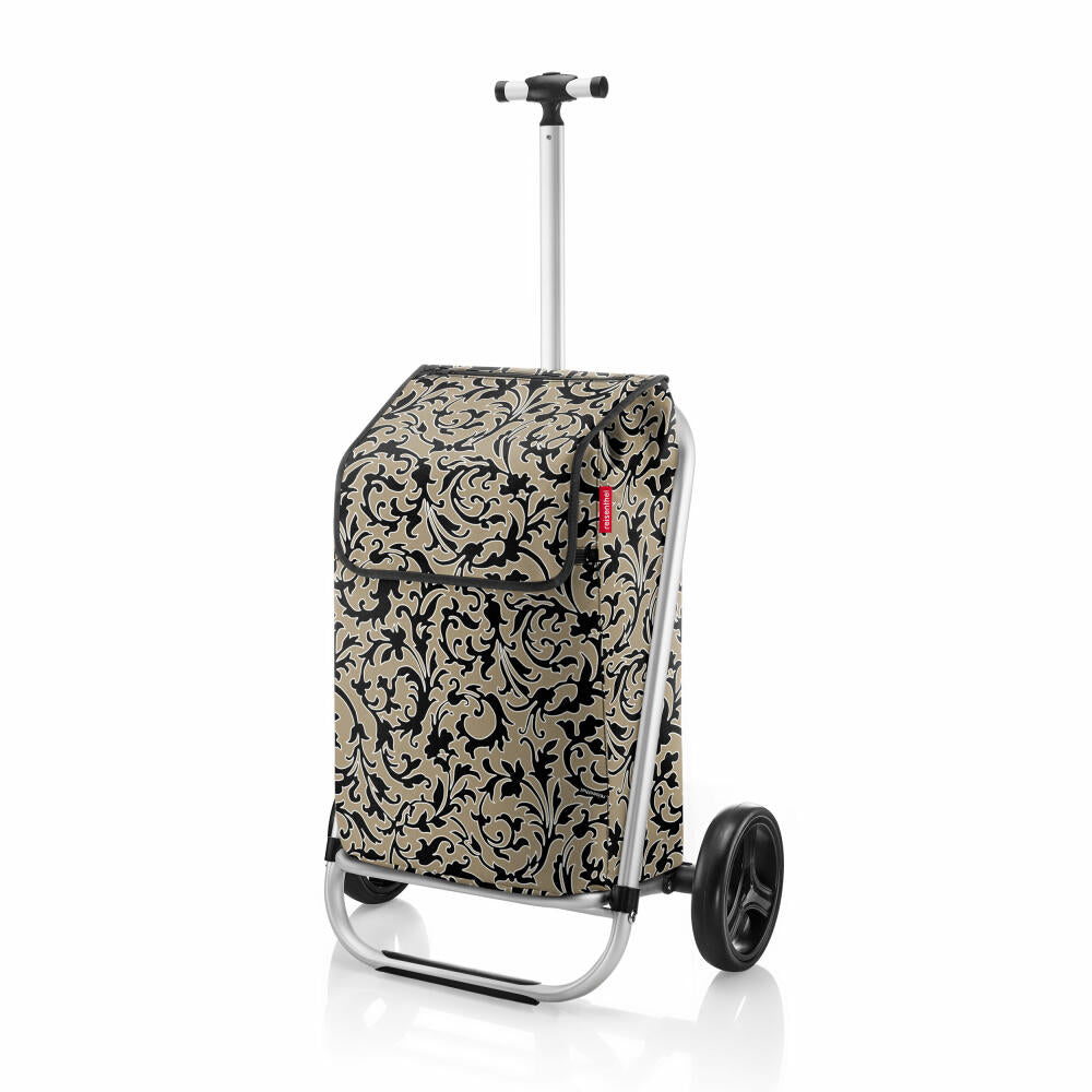 reisenthel shopping trolley, shopping trolley, shopping bag, Baroque Marble, 45 L, MH7061