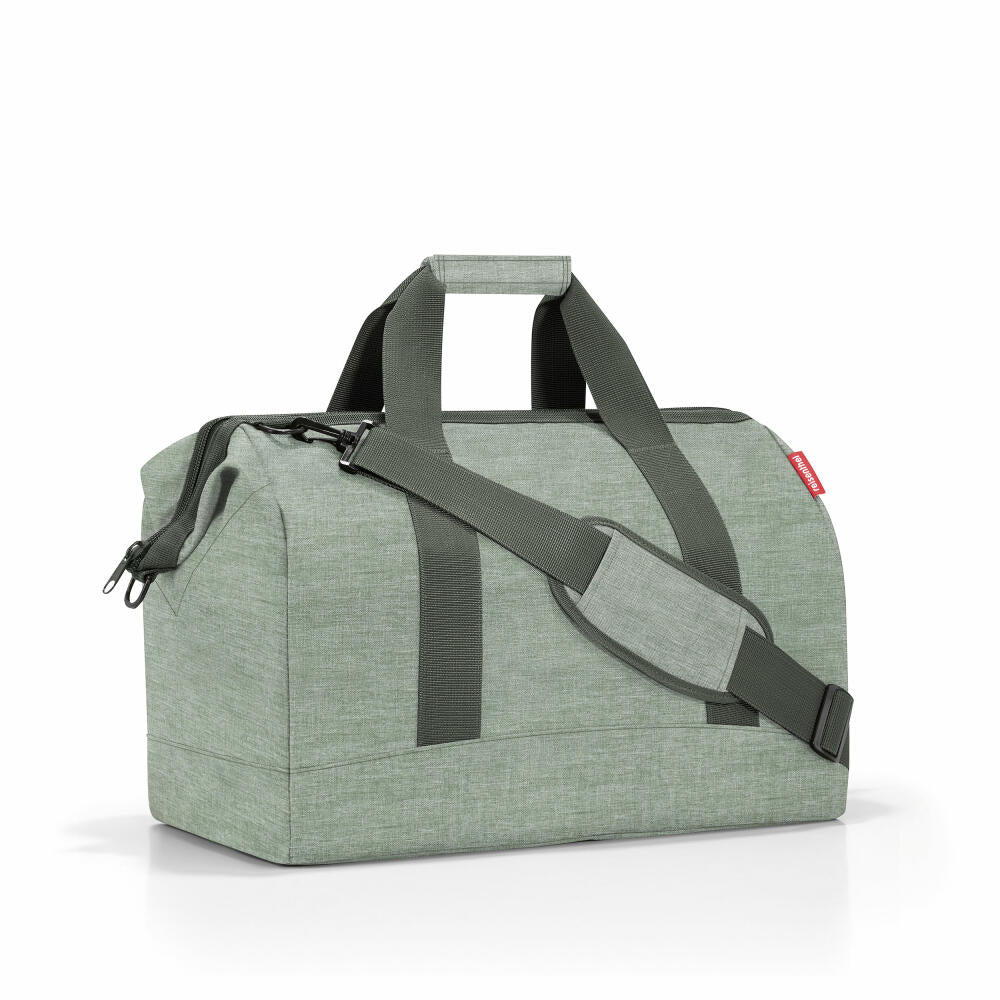 reisenthel allrounder L, travel bag, sports bag, doctor's bag, bag, polyester fabric, Twist Sage, 30 L, MT5048