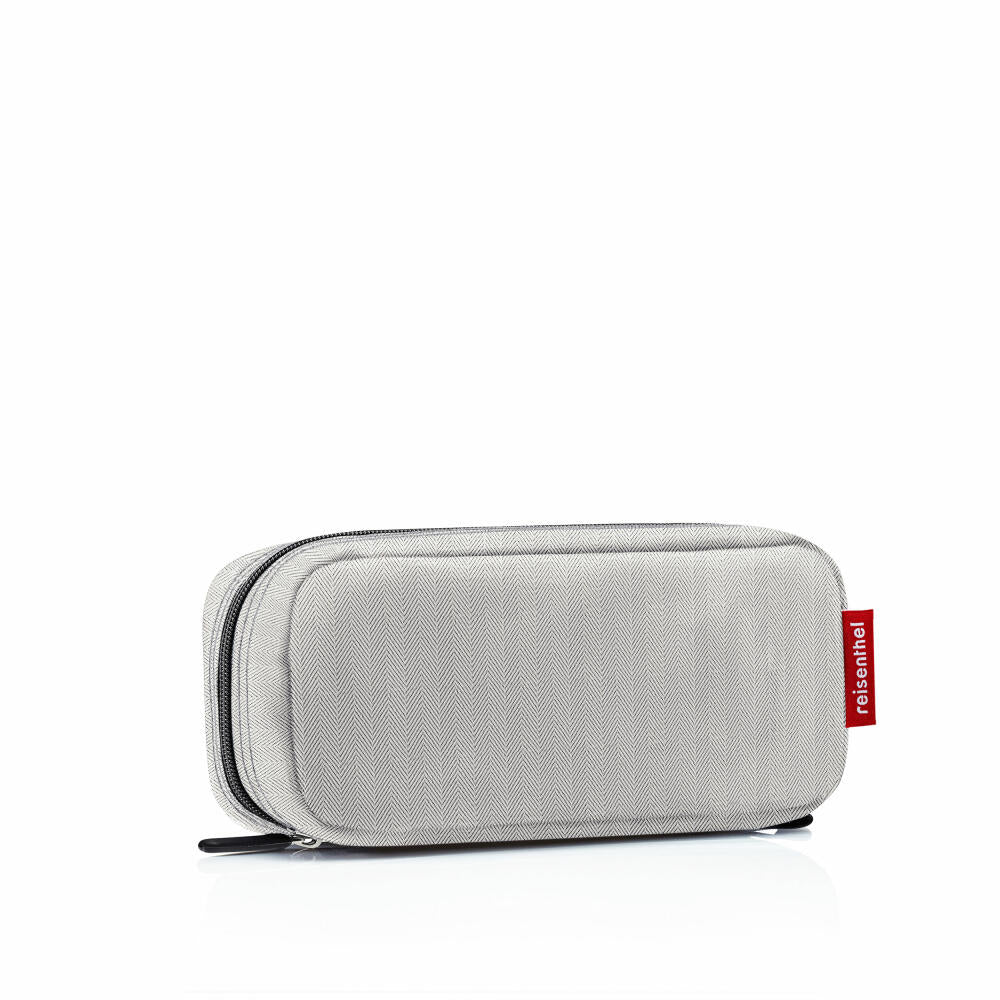reisenthel multicase, Kulturbeutel, Schminktasche, Mäppchen, Federmappe, Herringbone Grey, 1.5 L, WJ7074