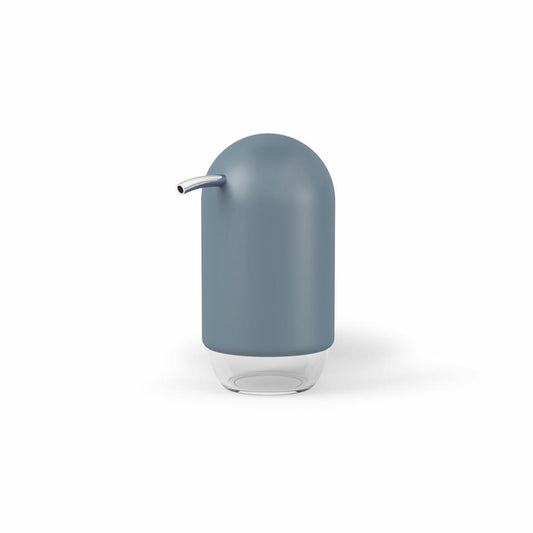 Umbra Soap Dispenser Touch, for liquid soap and dishwashing liquid, plastic, sliver blue, 237 ml, 023273-1050