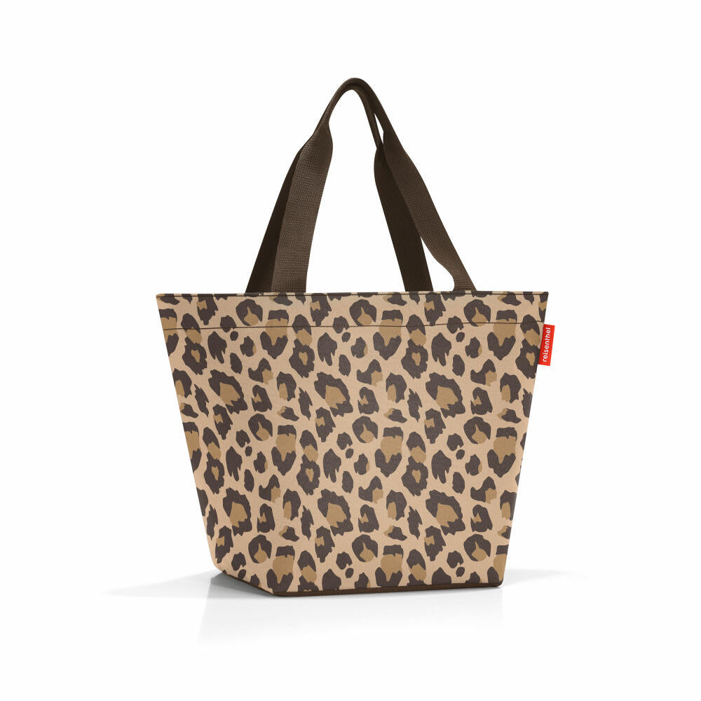 reisenthel shopper M, shopping bag, carrying bag, bag, Leo Macchiato, 15 L, ZS6048