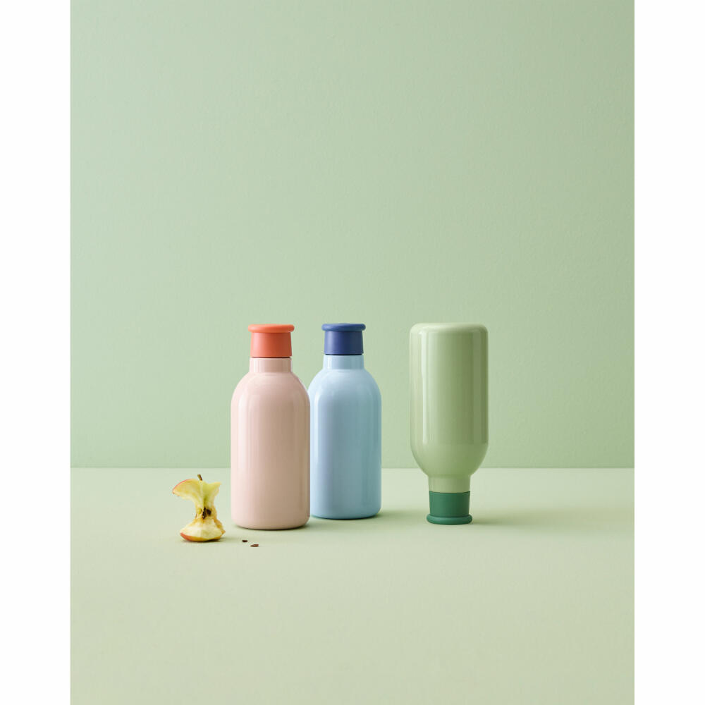 Rig-Tig Insulated Bottle Drink-It, Mug, Steel, Plastic, Silicone, Green, 500 ml, Z00216-1