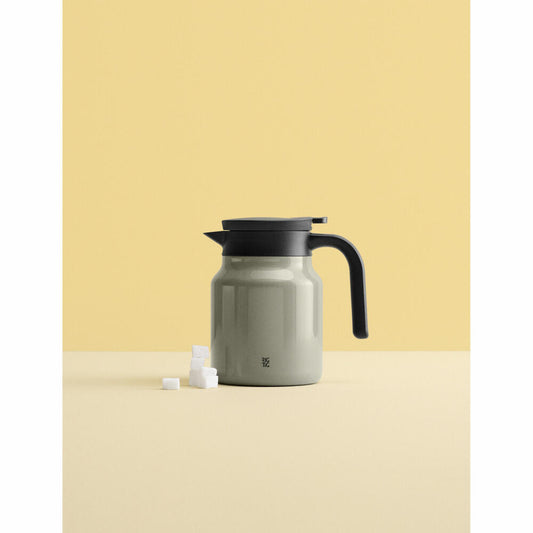 Rig-Tig Isolierkanne Therm-It, Edelstahl, Kunststoff, Khaki, 900 ml, Z00456-1