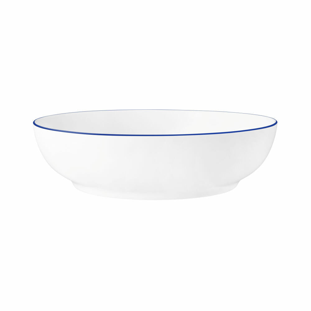 Seltmann Weiden Modern Life Foodbowl, Schüssel, Schale, Porzellan, Black Line, Ø 25.4 cm, 001.761025