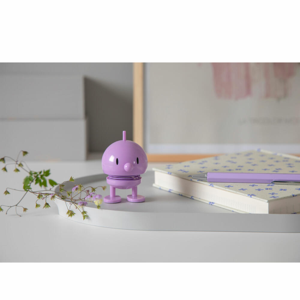 Hoptimist decorative figure Bumble S Lavender, wobbling figure, ABS plastic, purple, 7.6 cm, 32245