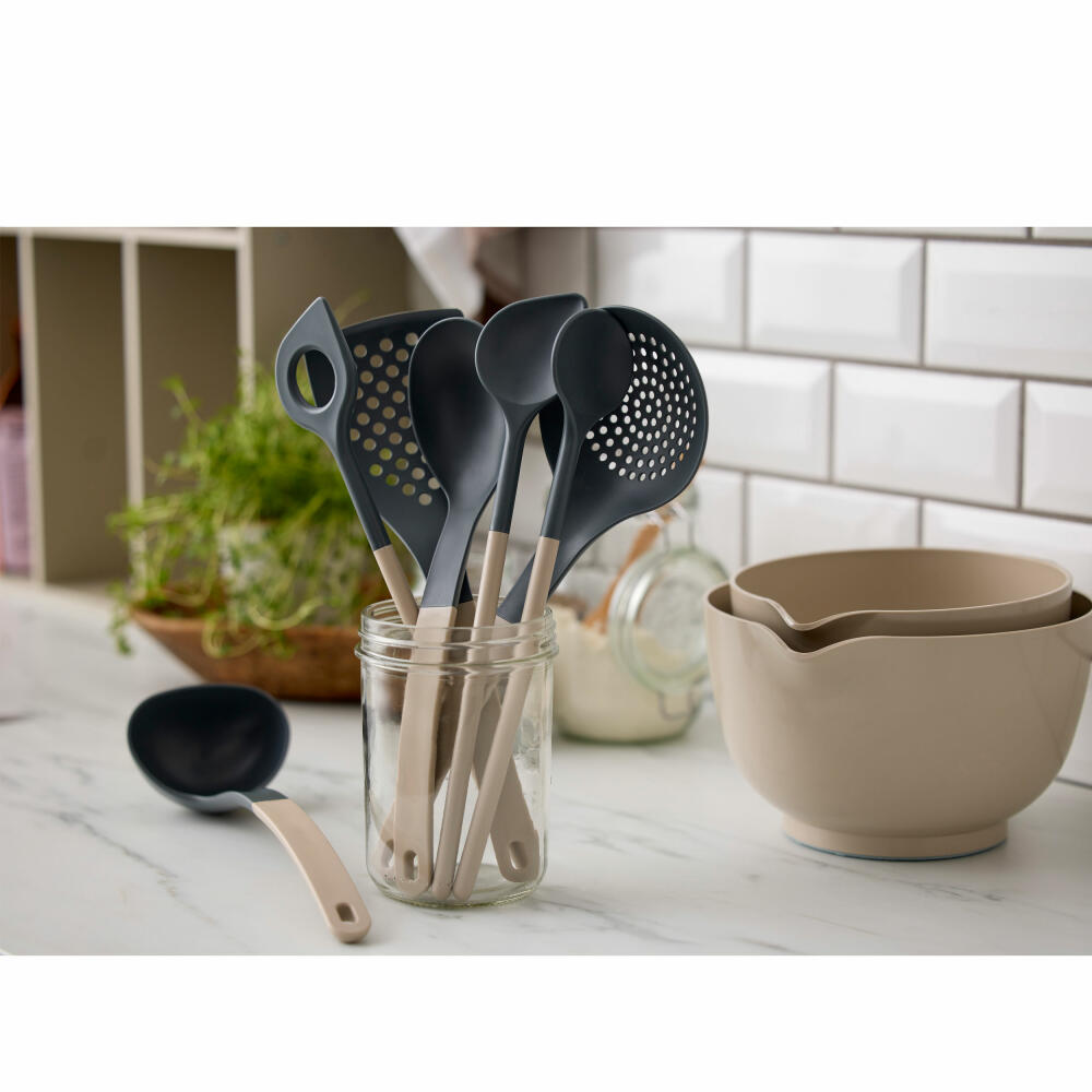 Rosti Kochlöffel New Optima Humus, Küchenhelfer, Nylon, Braun, 31 cm, 32149