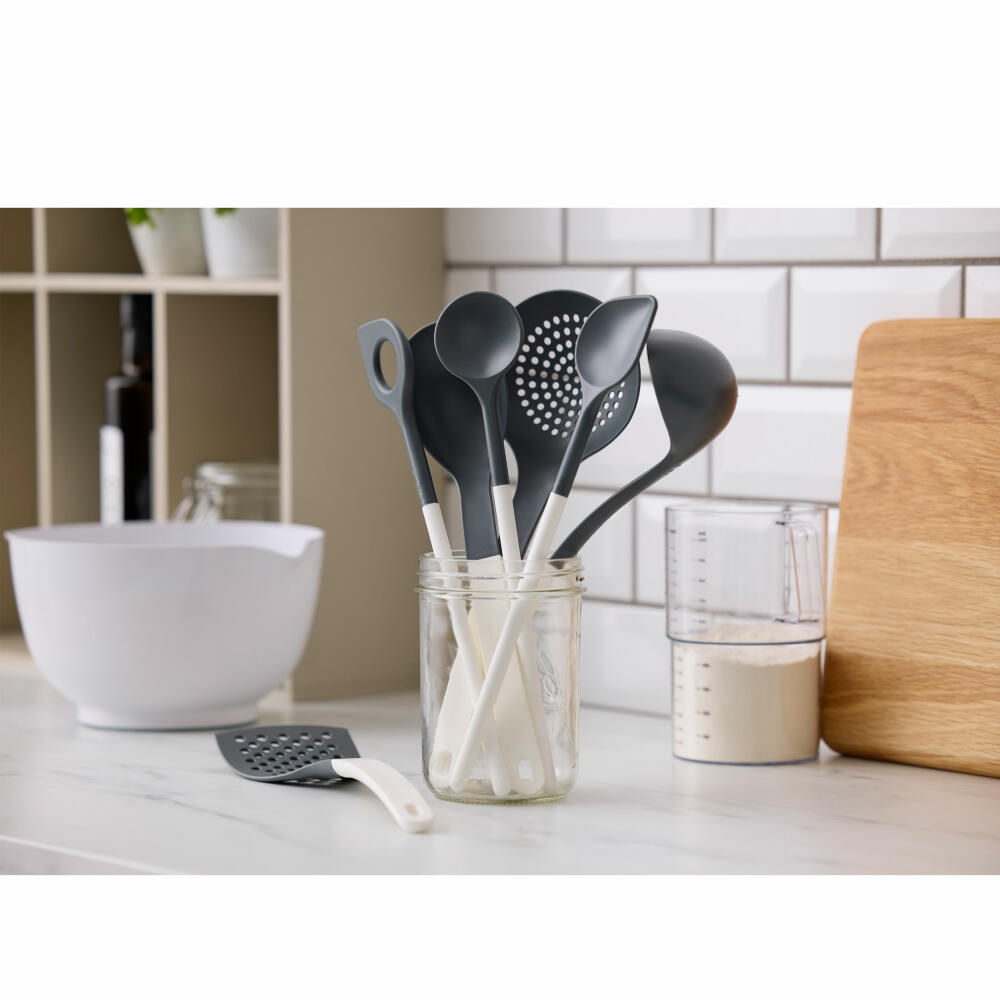 Rosti Schaumlöffel New Optima, Sieblöffel, Nylon, Weiß, 32 cm, 32171