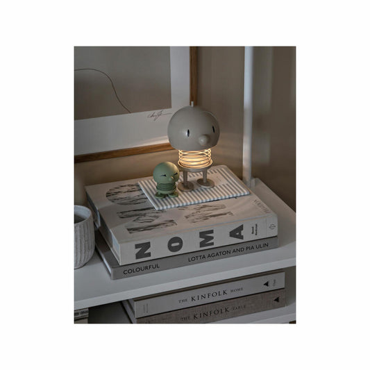 Hoptimist LED lamp L Latte, lamp, ABS plastic, steel, beige, 15 cm, 32944