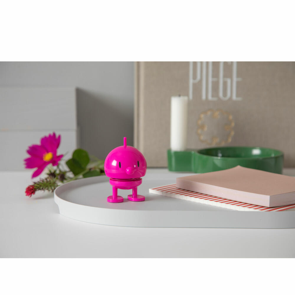Hoptimist Dekofigur Bumble S Pink, Wackelfigur, ABS-Kunststoff, Rosa, 7.6 cm, 32243
