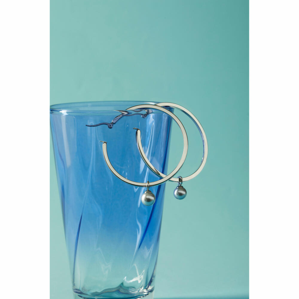 Leonardo Jewels Pendant Perla Beautys, set of 2, earring pendant, earrings, stainless steel, pearl, 024335