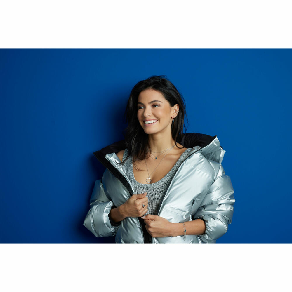 Leonardo Jewels Halskette 42 Sophia CIAO, Kette, Schmuckkette, Modeschmuck, Edelstahl, Glasstein, 024473