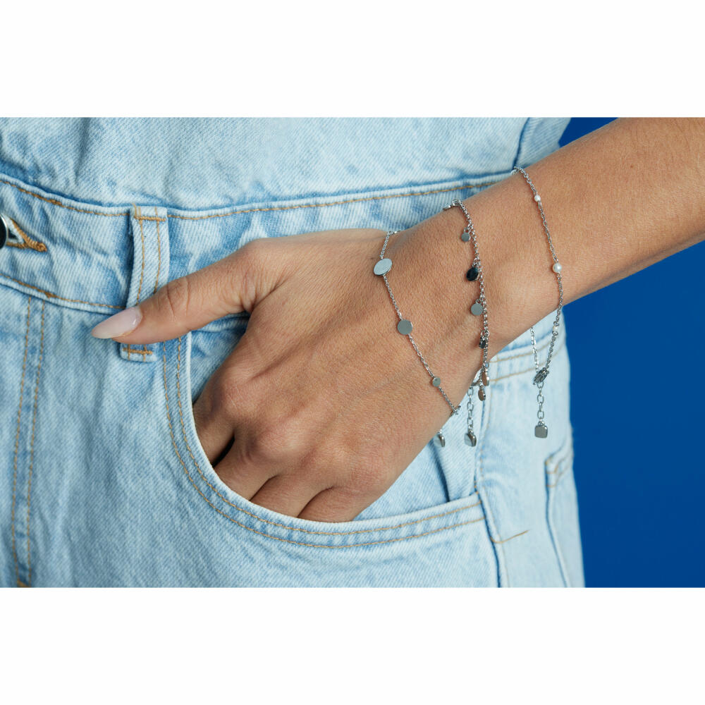 Leonardo Jewels Armband Navina CIAO, Schmuckarmband, Armkette, Modeschmuck, Edelstahl, Glasperlen, 024453