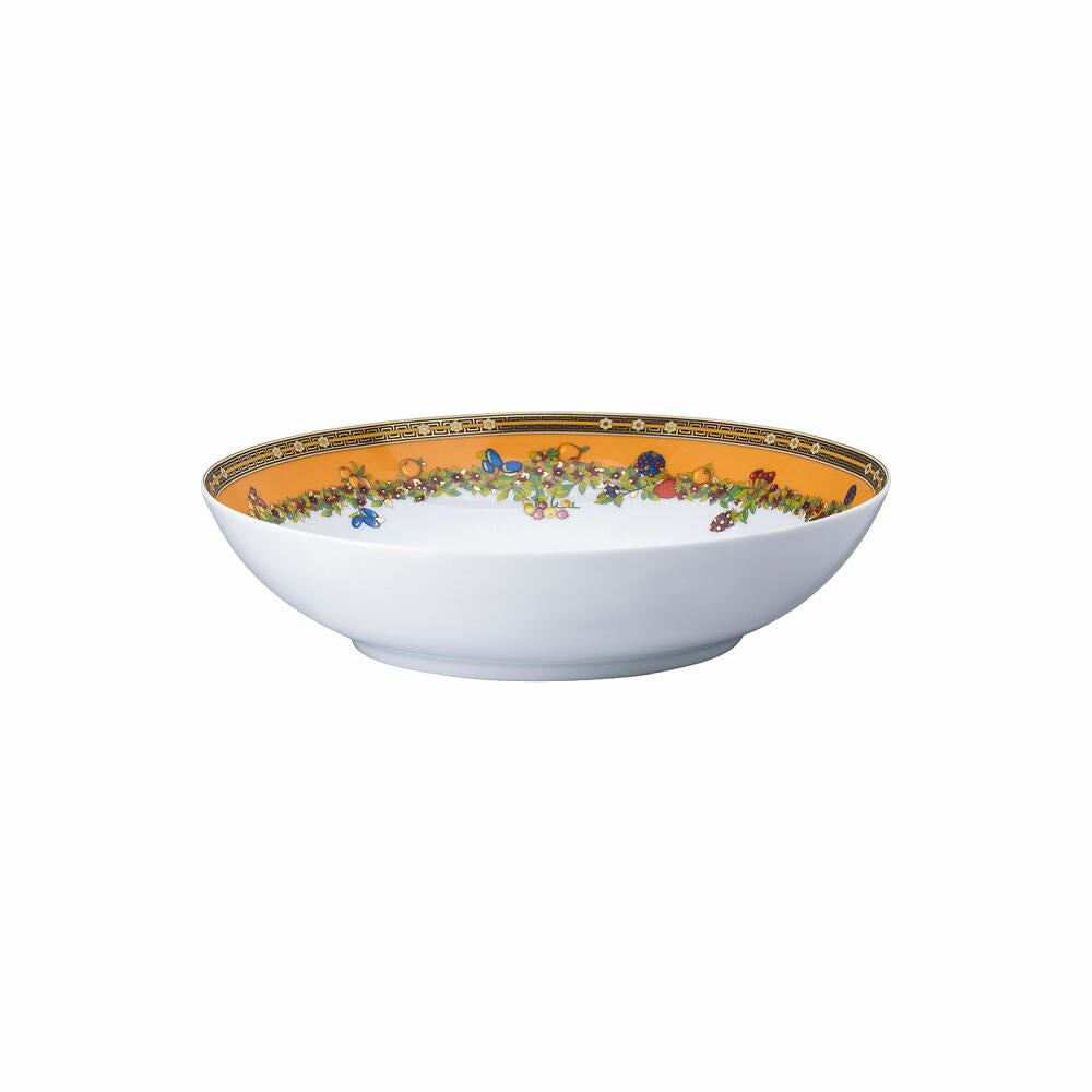 Rosenthal Versace soup plate Le jardin de Versace, porcelain, 22 cm, 19335-409609-10322