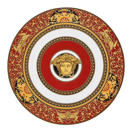 Rosenthal Versace Platzteller Medusa, Porzellan, 33 cm, 19335-409605-10263