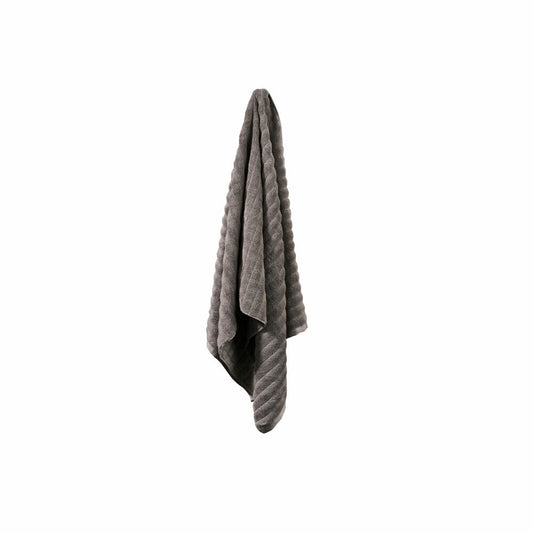 Zone Denmark Badehandtuch Inu Taupe, 100% Baumwolle, Braun, 70 x 140 cm, 29544