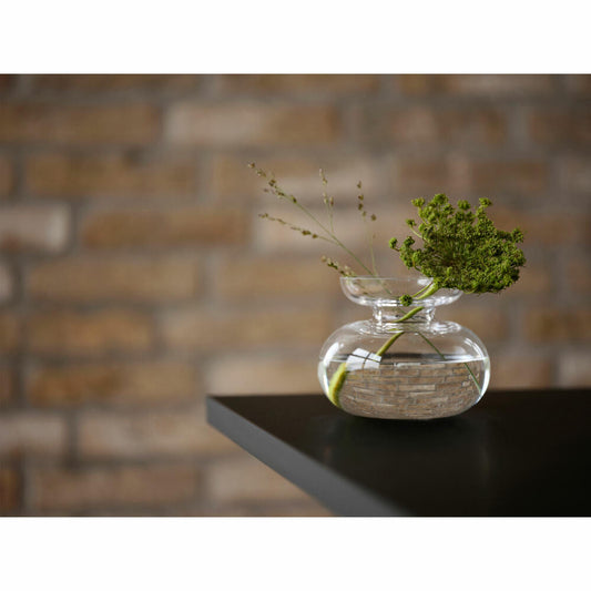 Zone Denmark Vase Inu Pure Clear, Blumenvase, Dekovase, Glas, Klar, 11 x 9 cm, 31496