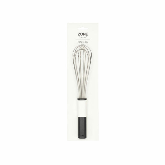 Zone Denmark Whisk Singles Black, PP plastic, stainless steel, black, 28 cm, 29629
