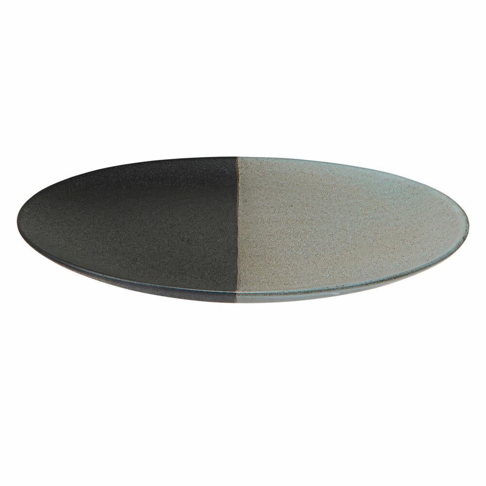 Maxwell & Williams Teller Umi, Speiseteller, Porzellan, Grau-Schwarz, 20 cm, AX0560