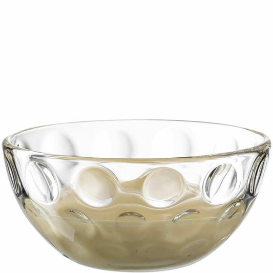 Leonardo Schalen CUCINA OPTIC, 4er Set, Schale, Schüssel, Schälchen, Glas, 10 cm, 066351