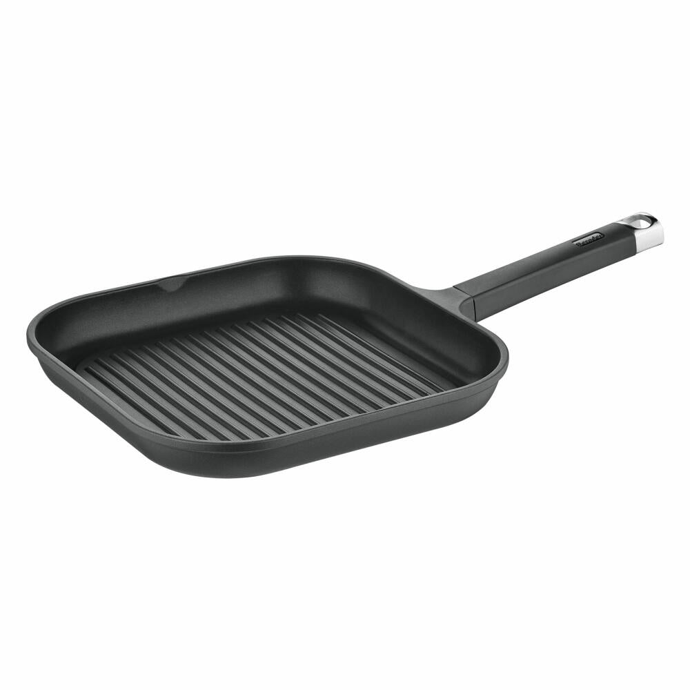 Berndes Edition 100 Grillpfanne, Pfanne, Aluguss, Schwarz, 28 x 28 cm, 031698