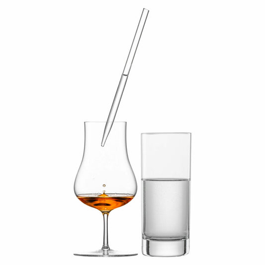Eisch Whisky Set Gentleman Sensis plus 3-tlg., Wasserglas mit Pipette, Glas, 86590007