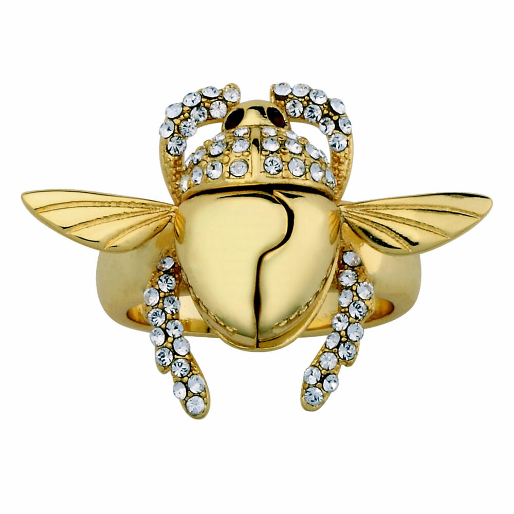 Goebel Aladdin Gold Scarabäus Ring, Disney, Käfer Ring, Schmuck, Gelbgold, 14 Karat, Größe 6, 12101681