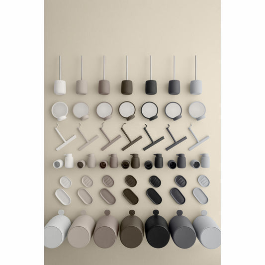 Blomus Sono pedal bin, trash can, waste bin, bathroom trash can, Micro Chip, 3 L, 66325