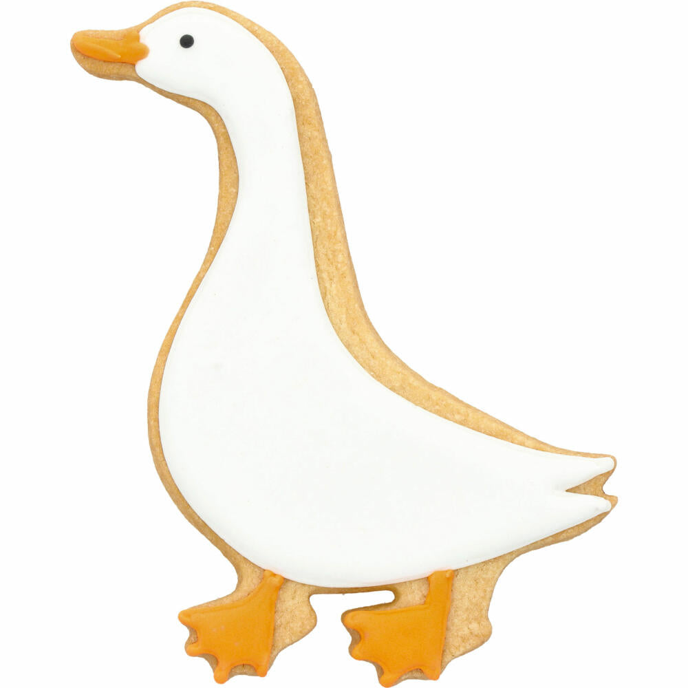 Birkmann XXL-Ausstechform Gans, Ausstecher, Plätzchenform, Keks, Plätzchen, Edelstahl, 16 cm, 189812