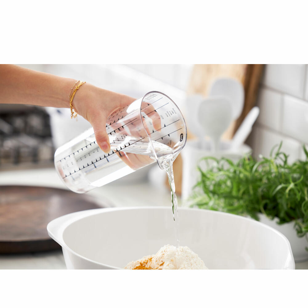 Rosti measuring cup, mixing cup, SAN plastic, transparent, 1 L, 10606