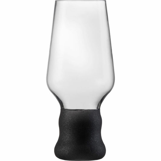 Eisch Becher Craft Beer Experts, 2er Set, Craftbeer, Bierglas, Kristallglas, Transparent / Schwarz, 450 ml, 30020372