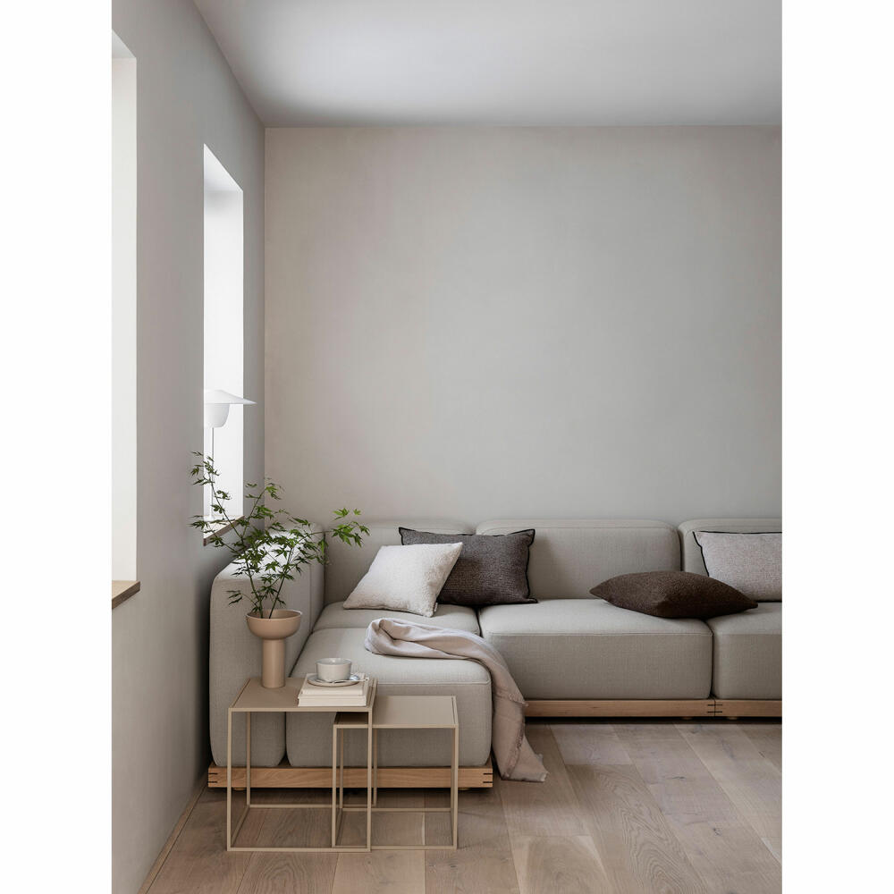 Blomus tea cups set of 2 Sablo, tea mugs, stoneware, Cloud, 250 ml, 64158