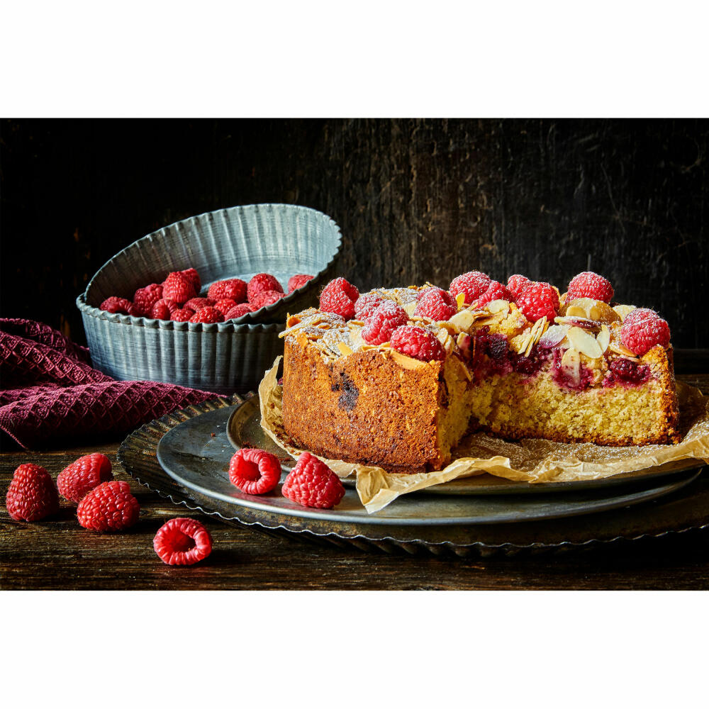 Birkmann Basic Baking Springform, Backform, Kuchenform, Kuchenbackform, Karbonstahl, Ø 18 cm, 883017