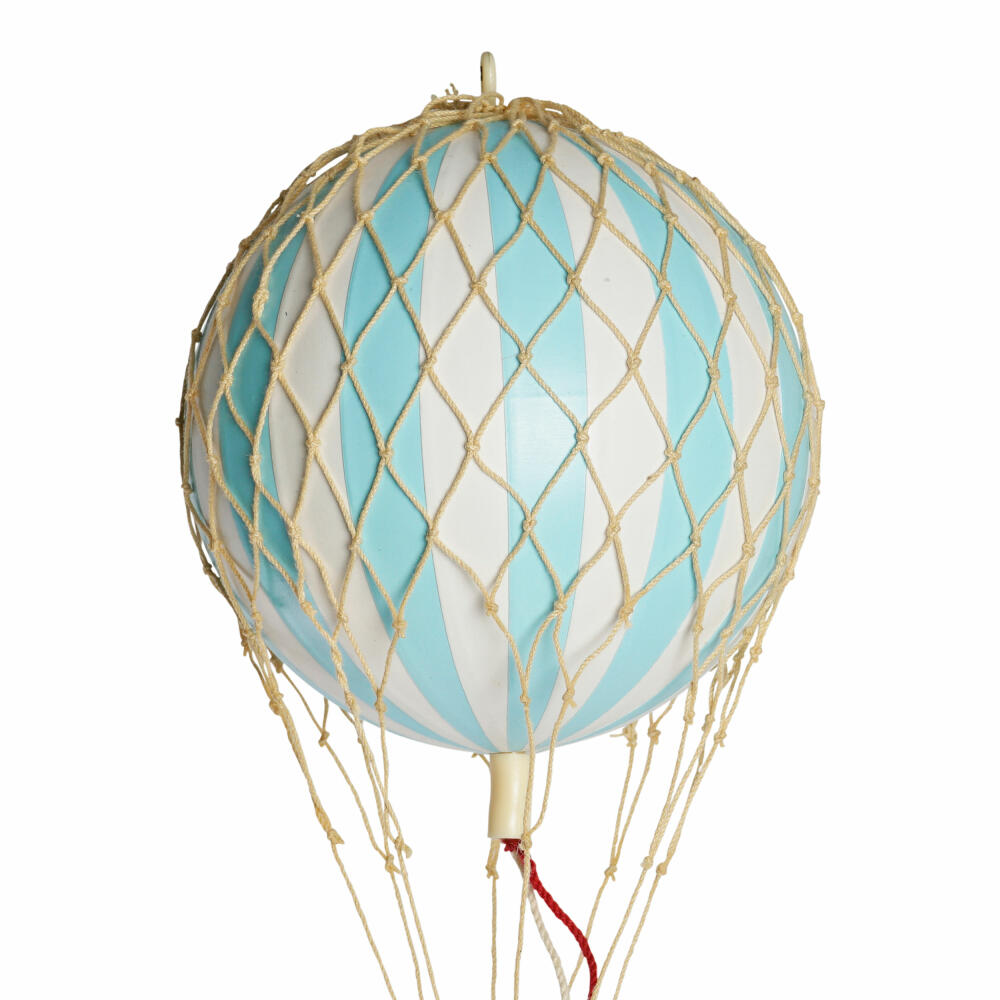Authentic Models Hängedekoration Floating in the Skies Blue Light, Ballon, Rattan / Papier / Kunststoff, AP160BL