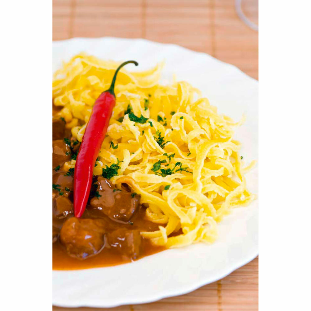 Städter Alfredos Pasta Schwabengarnitur Set, 2-tlg., Spätzlebrett, Spätzleschaber, Spätzle Brett, Schaber, Edelstahl / Holz, 987563