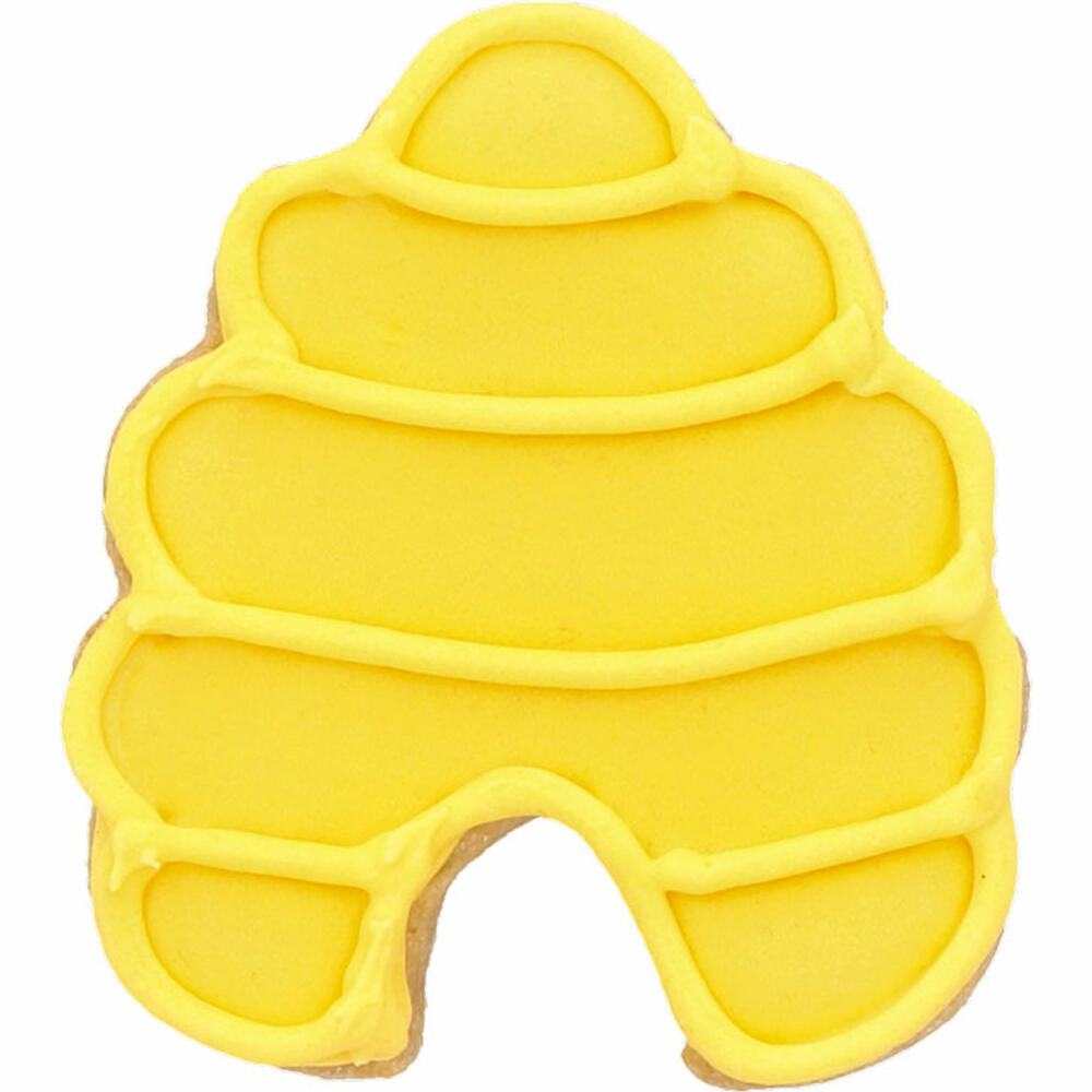 Birkmann Ausstechform Bienenstock, Ausstecher, Plätzchenform, Keks, Plätzchen, Edelstahl, 6 cm, 189713