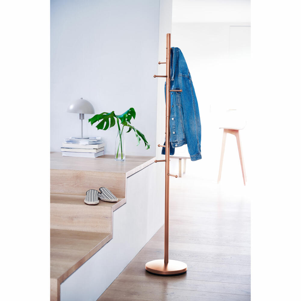reisenthel wardrobe, Garderobe, Kleiderständer, Metall kupferbeschichtet, Rose Gold, 1.72 m, DW3097