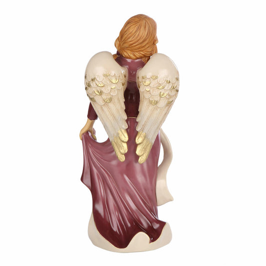 Goebel Guardian Angel Gloria - Artist Edition Flower Bouquet, Stoneware, Colorful, Limited Edition, 41653301