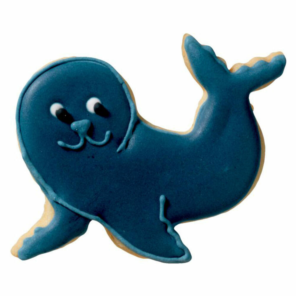 Birkmann Cookie Cutter Seal Small, Cookie Cutter, Cookie Mold, Biscuit, Cookies, Stainless Steel, 7 cm, 197763