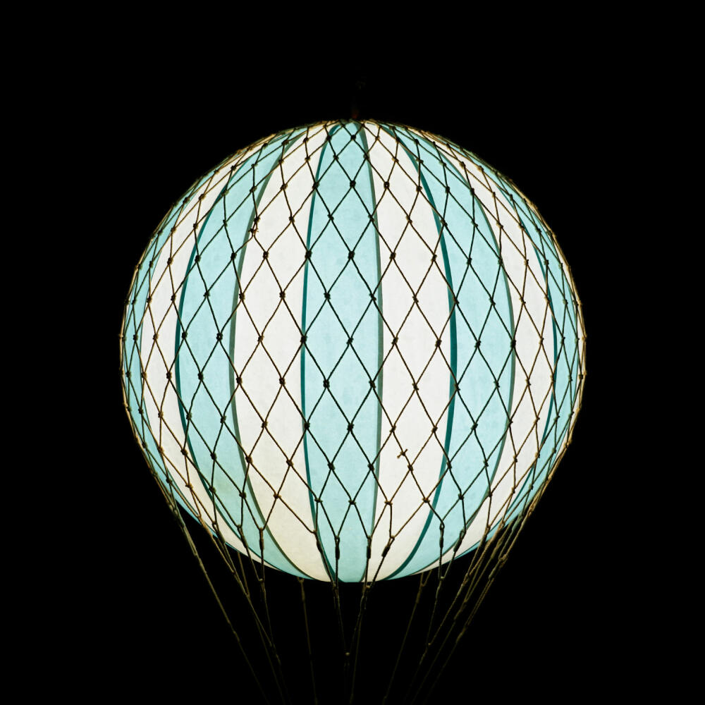 Authentic Models Hängedekoration Travels Light LED Blue Light, Ballon, Nachtlicht, Kunststoff / Papier, AP161IBL